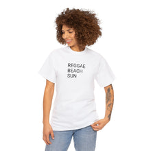 Load image into Gallery viewer, Reggae Beach Sun - Cotton Tee
